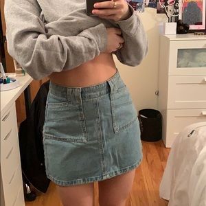 BDG Denim skirt